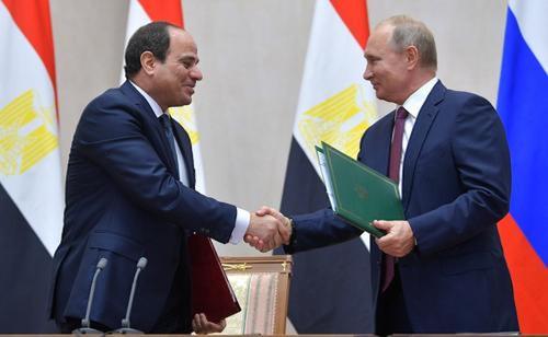 Путин направил ас-Сиси поздравление с переизбранием на пост президента Египта
