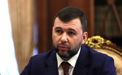 Глава ДНР Пушилин: надо отодвигать противника на должное расстояние от Донбасса