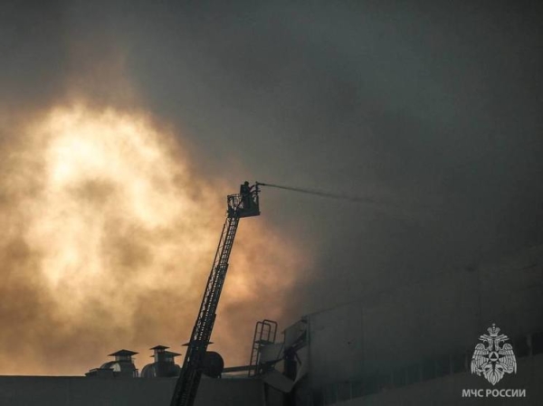 Председатель Следственного комитета поручил возбудить уголовное дело по пожару на складе под Санкт-Петербургом