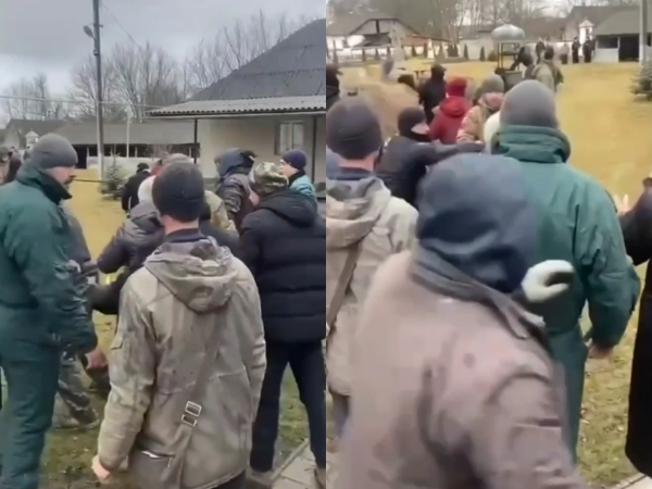 Под Одессой жители села толпой избили военкомов: опубликовано видео (ВИДЕО)