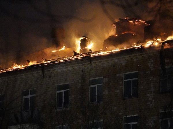 В горевших домах на улице Черняховского отсутствовала система пожаротушения